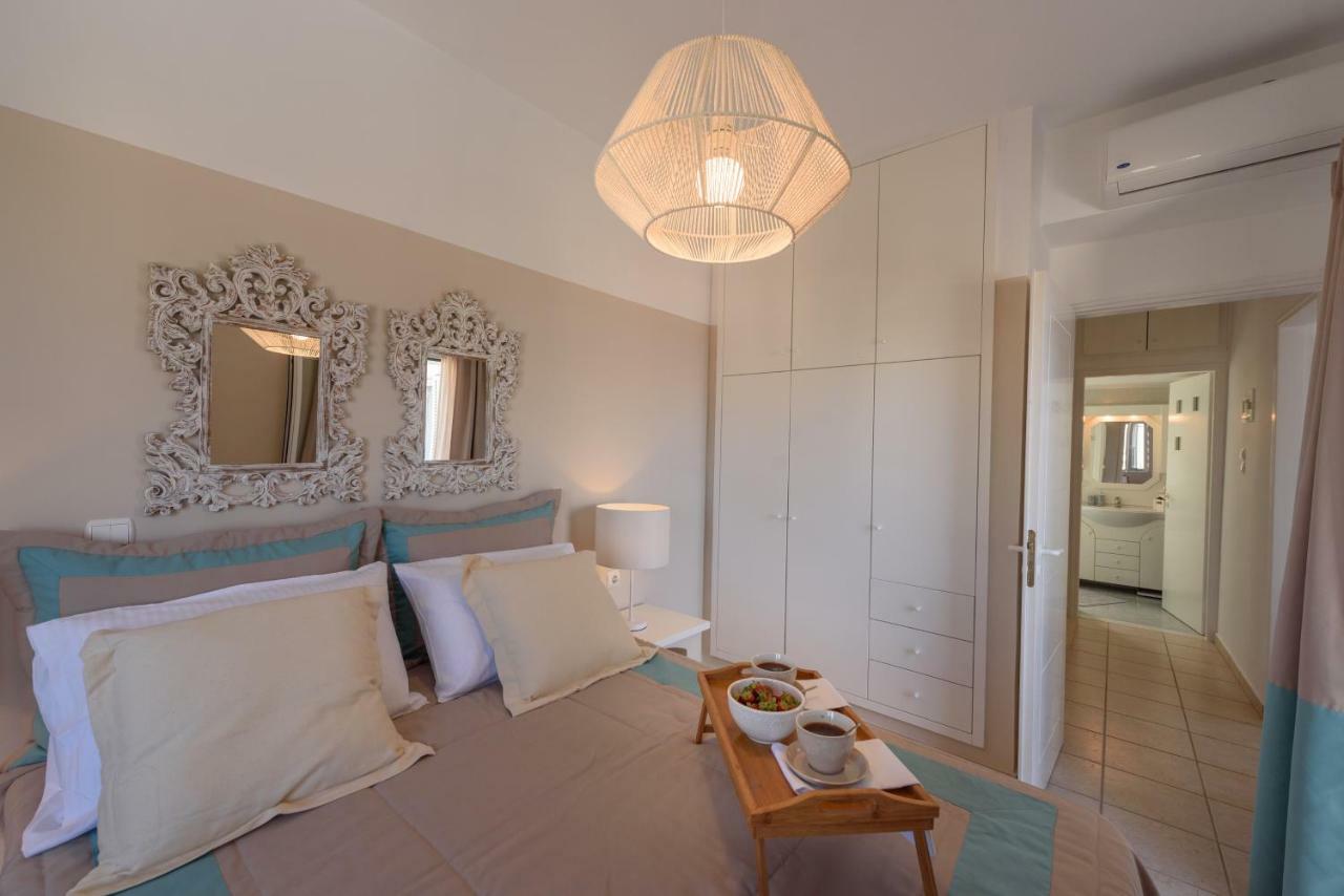 Full View In A Luxury House Villa Kalamaki  Exterior foto